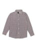 TFW Checkered-gingham Gray Red Long Sleeve Button-Down Shirt Size 7 - photo 1