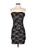 Forever 21 Graphic Black Cocktail Dress Size M - photo 1