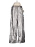 CeCe Metallic Silver Casual Pants Size S - photo 1