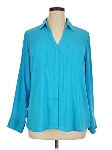 Express 3/4 Sleeve Blouse (view 1)