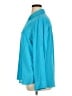 Express 100% Polyester Teal 3/4 Sleeve Blouse Size XL - photo 5