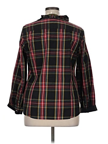 J.Crew Factory Store Long Sleeve Button-Down Shirt (view 2)