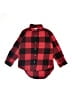 Old Navy 100% Cotton Plaid Red Long Sleeve Button-Down Shirt Size 6 - 7 - photo 1