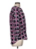 Amour Vert 100% Silk Pink 3/4 Sleeve Silk Top Size M - photo 4