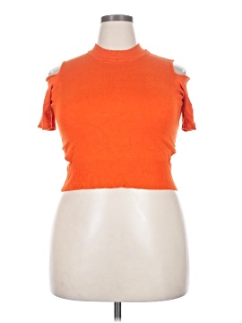 Ashley Stewart Short Sleeve Turtleneck