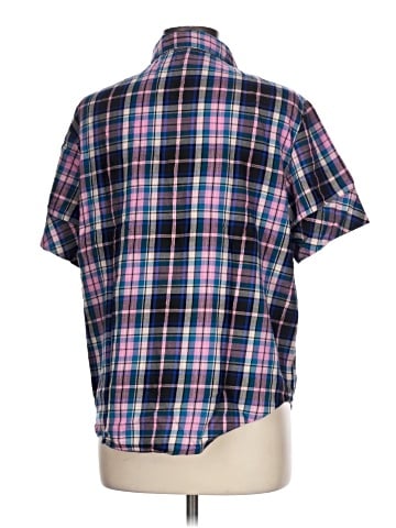 Victoria's Secret Short Sleeve Button-Down Shirt (view 2)