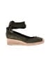 Tory Burch Green Wedges Size 6 1/2 - photo 1