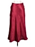 Unbranded Solid Burgundy Formal Skirt Size S - photo 1