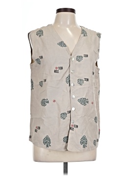 Chico's Design Sleeveless Button Down Shirt