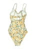 Cupshe Floral Yellow One Piece Swimsuit Size XS (tall) - photo 2