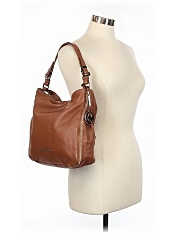 MICHAEL Michael Kors Leather Hobo (view 2)