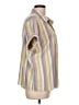 Universal Thread Stripes Yellow Short Sleeve Button-Down Shirt Size L - photo 4