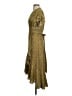 Max Studio Animal Print Yellow Cocktail Dress Size S - photo 5