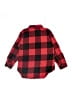 Old Navy 100% Cotton Plaid Red Long Sleeve Button-Down Shirt Size 6 - 7 - photo 2