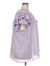 Rose + Olive 100% Polyester Purple Short Sleeve Blouse Size 3X - photo 4
