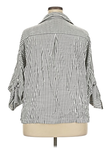 Max Studio 3/4 Sleeve Blouse (view 2)