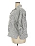 Max Studio Stripes Silver 3/4 Sleeve Blouse Size 2X - photo 5