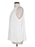 Simply Vera Vera Wang 100% Polyester White Sleeveless Blouse Size L - photo 5
