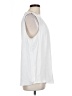 Simply Vera Vera Wang 100% Polyester White Sleeveless Blouse Size L - photo 4
