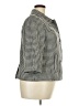 Lane Bryant Houndstooth Gray Coat Size 20 - photo 4