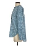 Fred David 100% Polyester Print Blue Long Sleeve Blouse Size S - photo 5