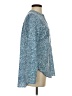 Fred David 100% Polyester Print Blue Long Sleeve Blouse Size S - photo 4