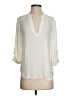 L'Agence 100% Polyester Ivory 3/4 Sleeve Blouse Size XS (0) - photo 1