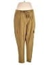 Nine West Solid Tan Cargo Pants Size XL - photo 1