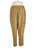 Nine West Solid Tan Cargo Pants Size XL - photo 2