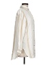 Billabong 100% Rayon Stripes Ivory Long Sleeve Button-Down Shirt Size M - photo 4