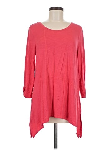 Zenergy by Chico's 3/4 Sleeve T-Shirt (view 1)