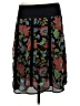 Canvas Backs Floral Black Casual Skirt Size M - photo 2