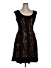Connected Apparel Black Cocktail Dress Size 16 - photo 1