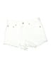 Levi's 100% Cotton Hearts White Denim Shorts Size 27 waist - photo 1