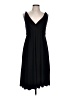 Metro7 Solid Black Cocktail Dress Size L - photo 1