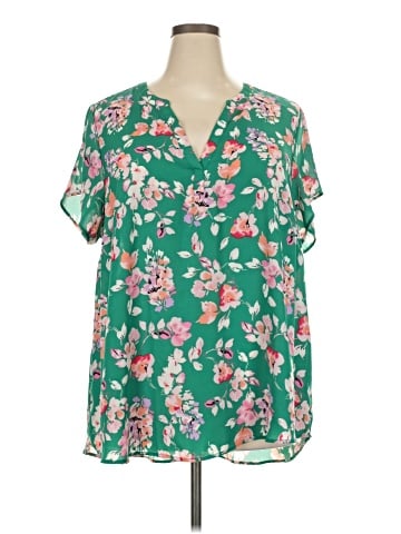 Torrid Short Sleeve Blouse (view 1)