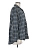 Grayson 100% Cotton Plaid Gray Long Sleeve Button-Down Shirt Size Med (3) - photo 4