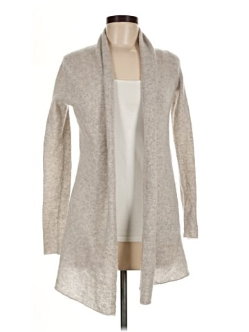 White + Warren Cashmere Cardigan (view 1)
