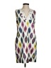 J.Crew Print White Casual Dress Size 4 - photo 1