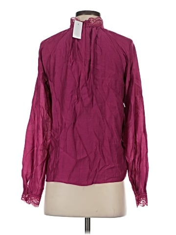Ann Taylor Long Sleeve Blouse (view 2)