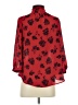 Worthington 100% Polyester Red 3/4 Sleeve Blouse Size S - photo 2