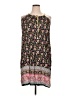 Shein Curve 100% Polyester Paisley Black Casual Dress Size 16 Plus (2) - photo 1