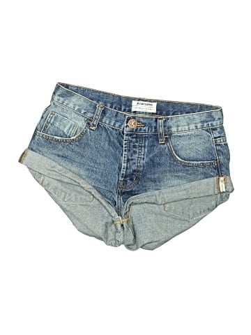 ONE X ONETEASPOON Denim Shorts (view 1)