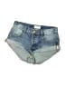 ONE X ONETEASPOON Blue Denim Shorts Size 25 waist - photo 1