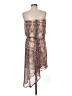 Next 100% Polyester Paisley Brown Cocktail Dress Size UK 12 / US 8 - photo 2