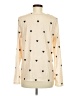 Shein Hearts Ivory Long Sleeve T-Shirt Size M - photo 2