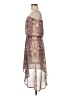 Next 100% Polyester Paisley Brown Cocktail Dress Size UK 12 / US 8 - photo 5
