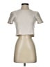 Zara Silver Short Sleeve T-Shirt Size S - photo 1