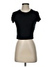 Reformation Black Short Sleeve Turtleneck Size S - photo 1