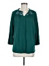 St. John's Bay Teal 3/4 Sleeve Blouse Size M - photo 1